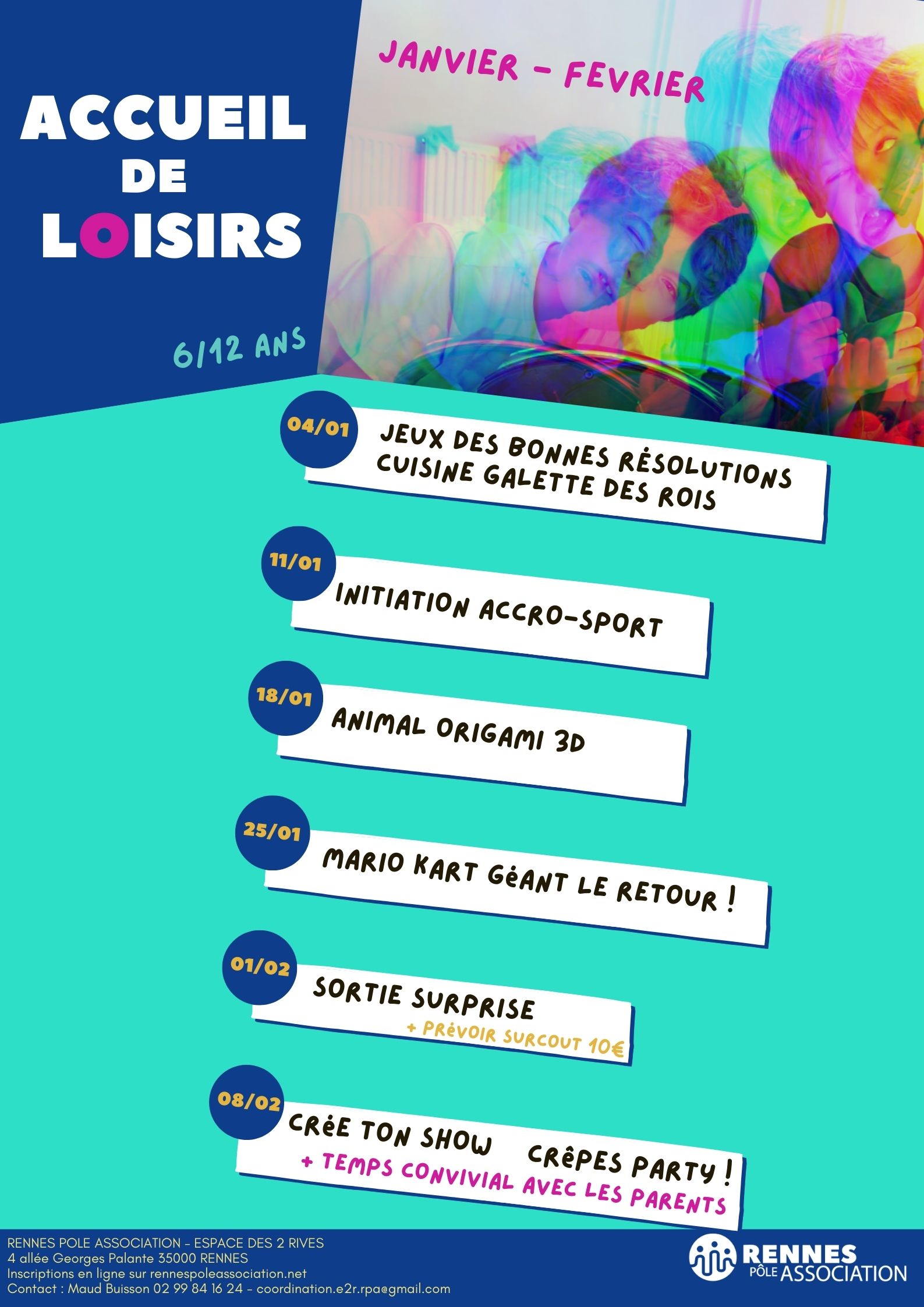 programme janvier février
