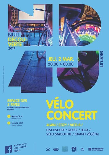 nd4j vélo concert