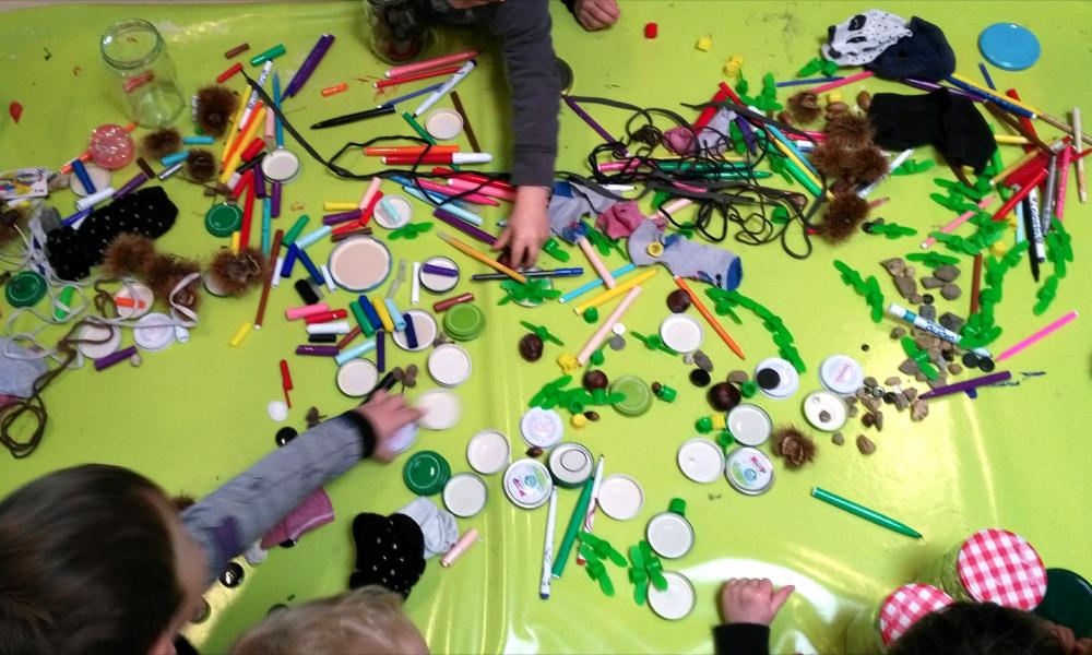 enfants et arts plastiques